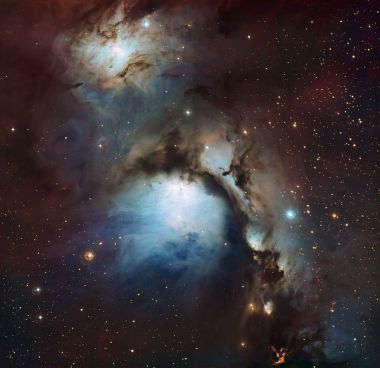 Endurskinsþokan Messier 78.