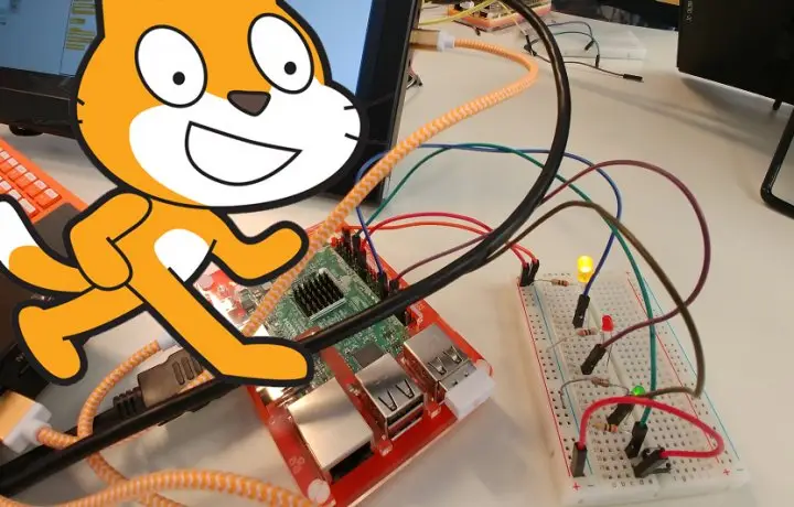 GPIO forritun með Scratch
